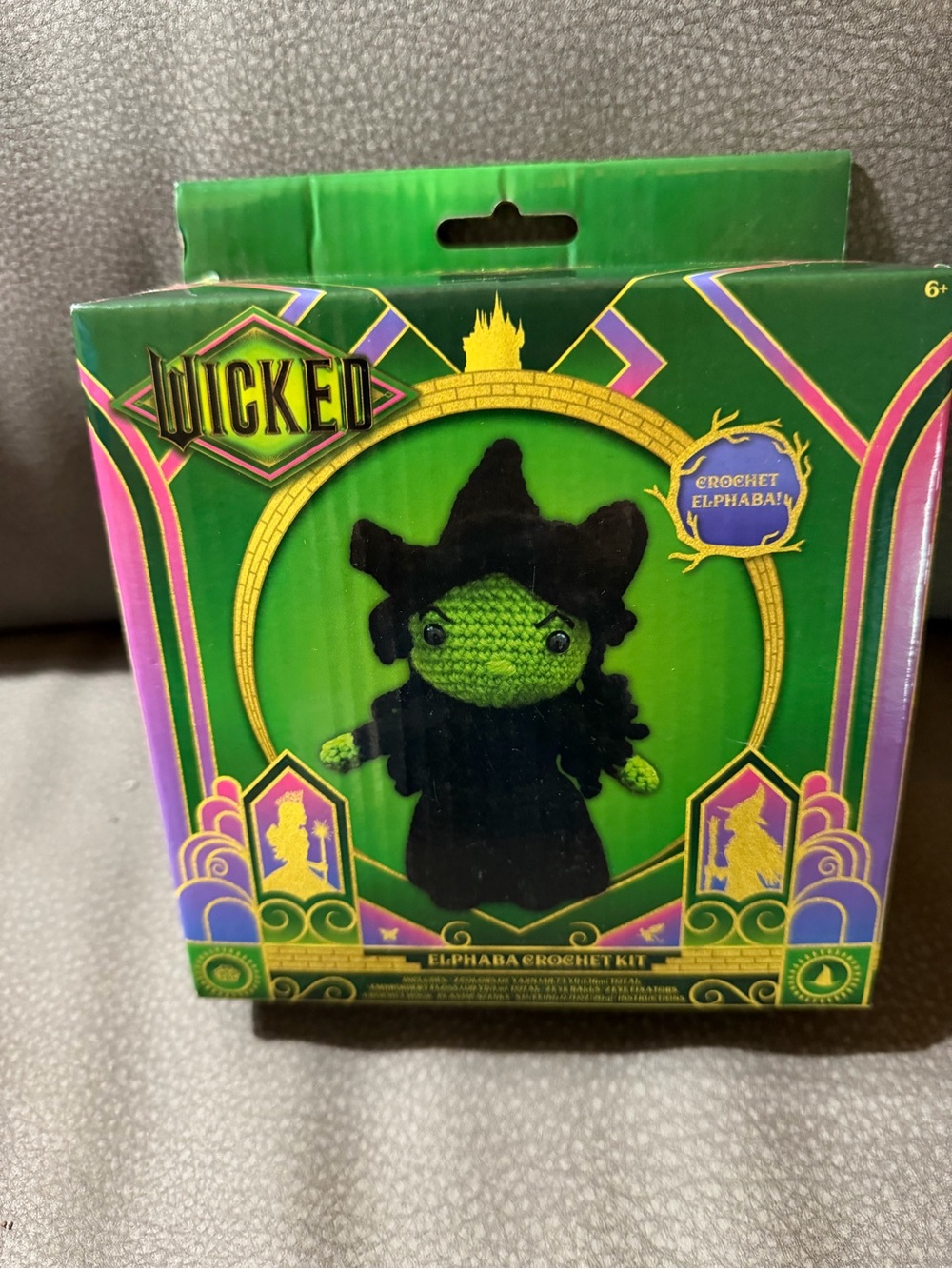 Wicked Crochet Elphaba Kit - Green & Black